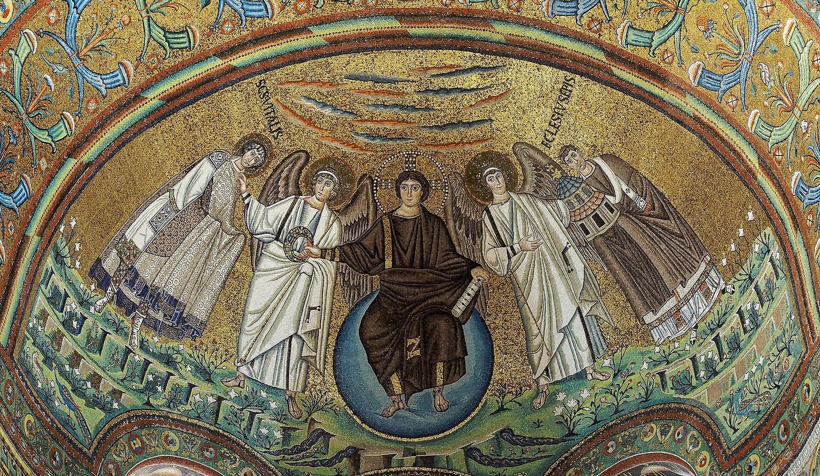 I mosaici dell'abside della basilica di San Vitale